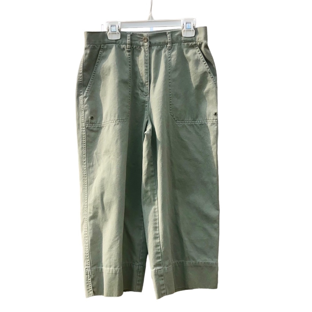 Lauren by Ralph Lauren Capris Womens Capri Sz. 8P Green